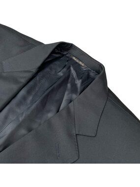 Canali Men's 100% Wool 2-Button Blazer Navy Blue • Italy • 44R US | 54 EU